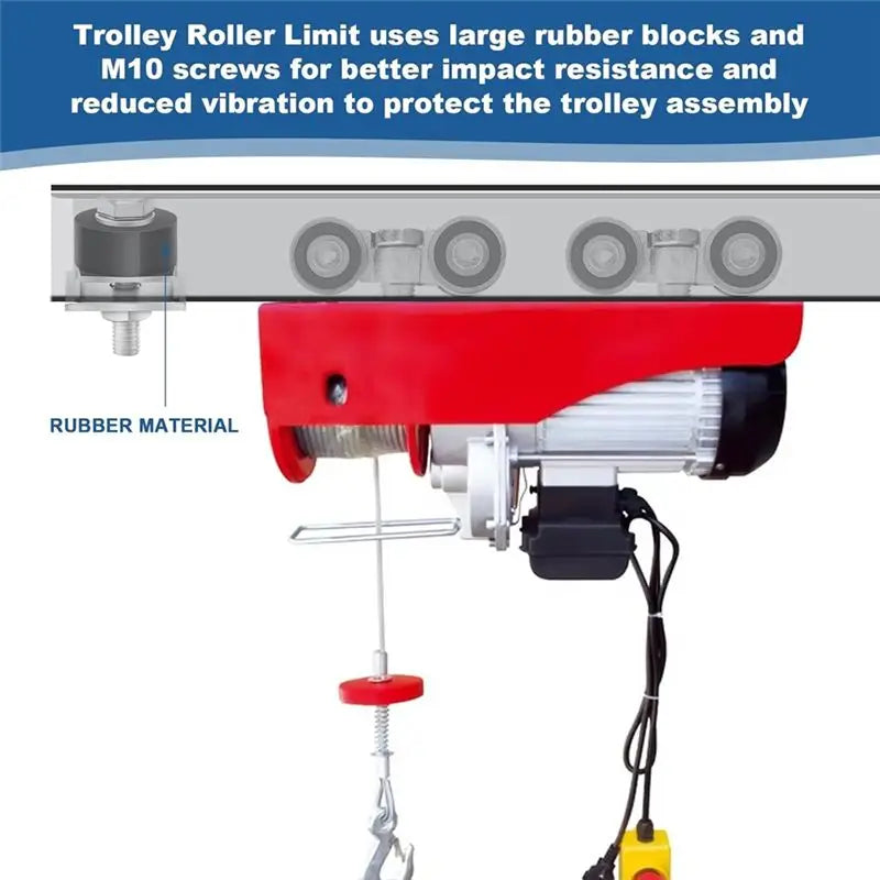 LIKE WISH Trolley Roller Wheels Limit Trolley Assembly Positioning For Strut Channel 1-5/8" Wide And 1-5/8"Or Taller Strut Chann Oasis Select