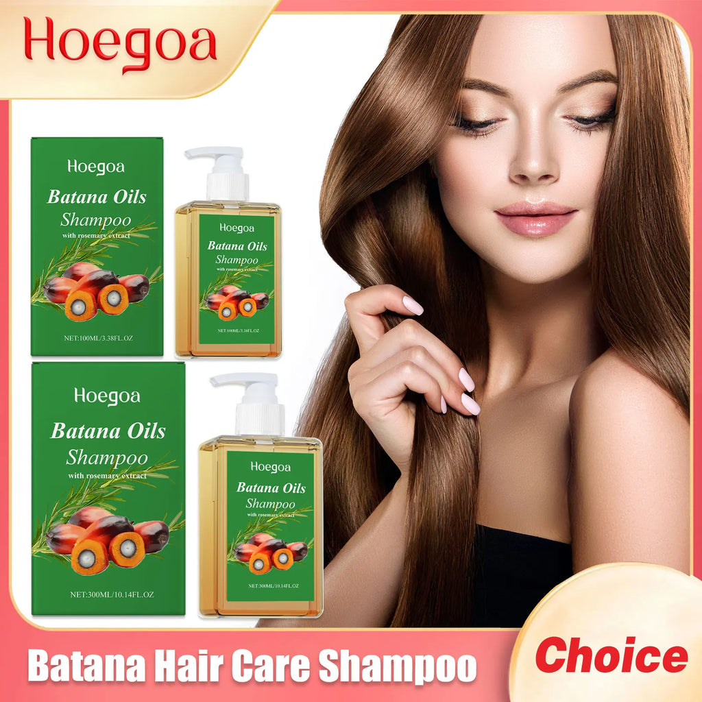 Batana Hair Care Shampoo Keep Smoothing Strengthen Split End Reduce Loss Deep Nourish Oil Control Pure Plant Hair Growth Shampoo Oasis Select