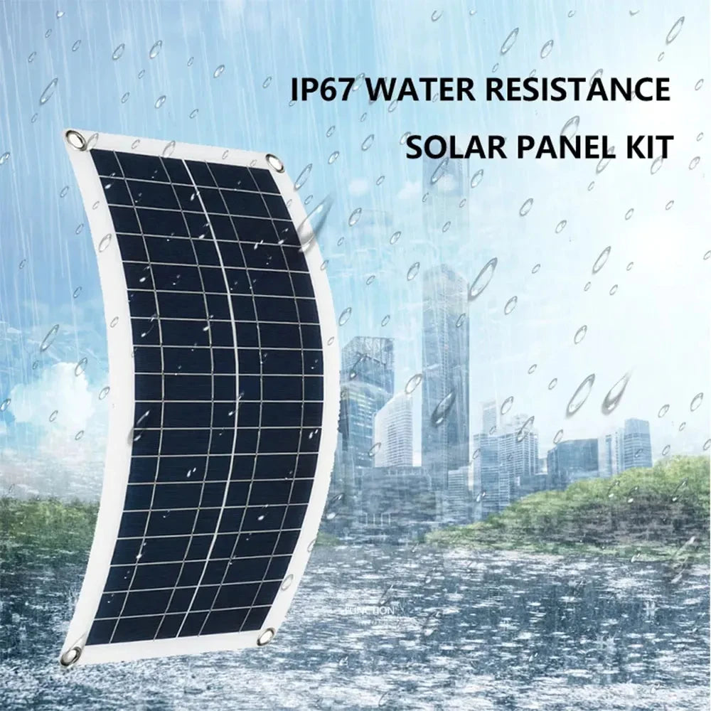 12V/220V Solar Panel System Solars Panels 4000W Solar Inverter Kit Battery Chargers Controller Complete Power Generation Oasis Select