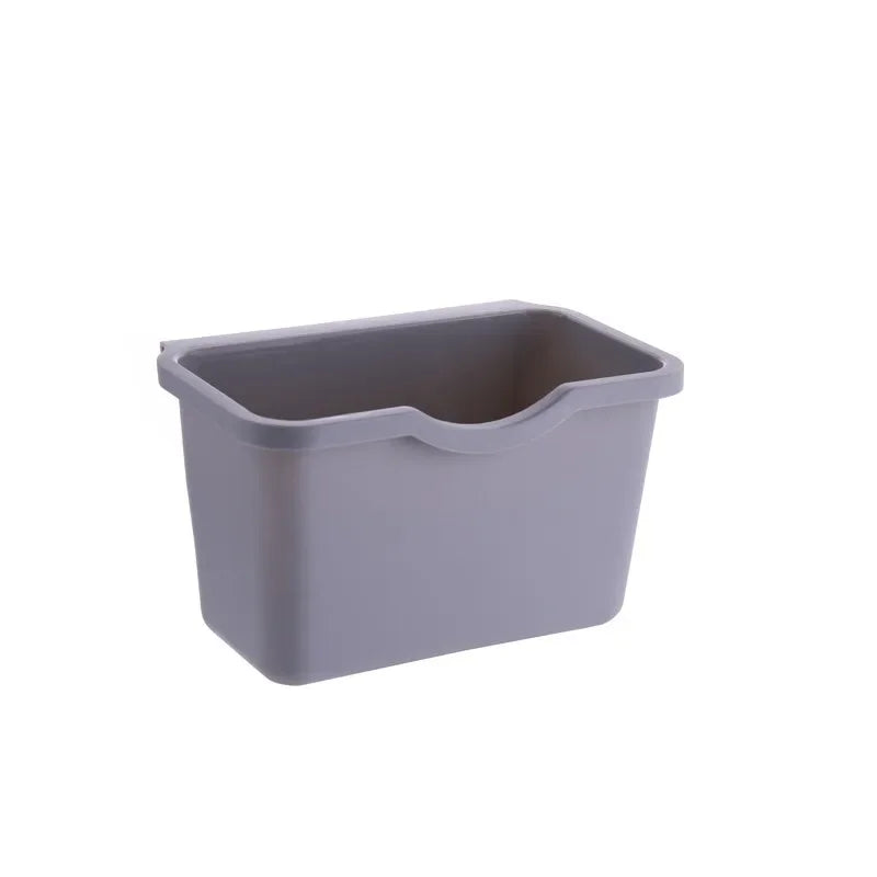 1pc Cabinet Style Trash Can, Hangable Plastic Garbage Bin for Cabinet Door, Simple and Practical Kitchen Tools Oasis Select