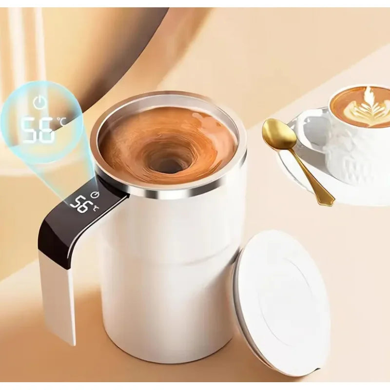 URGGU USB Self-Stirring Coffee Maker | Temperature Display 380ml