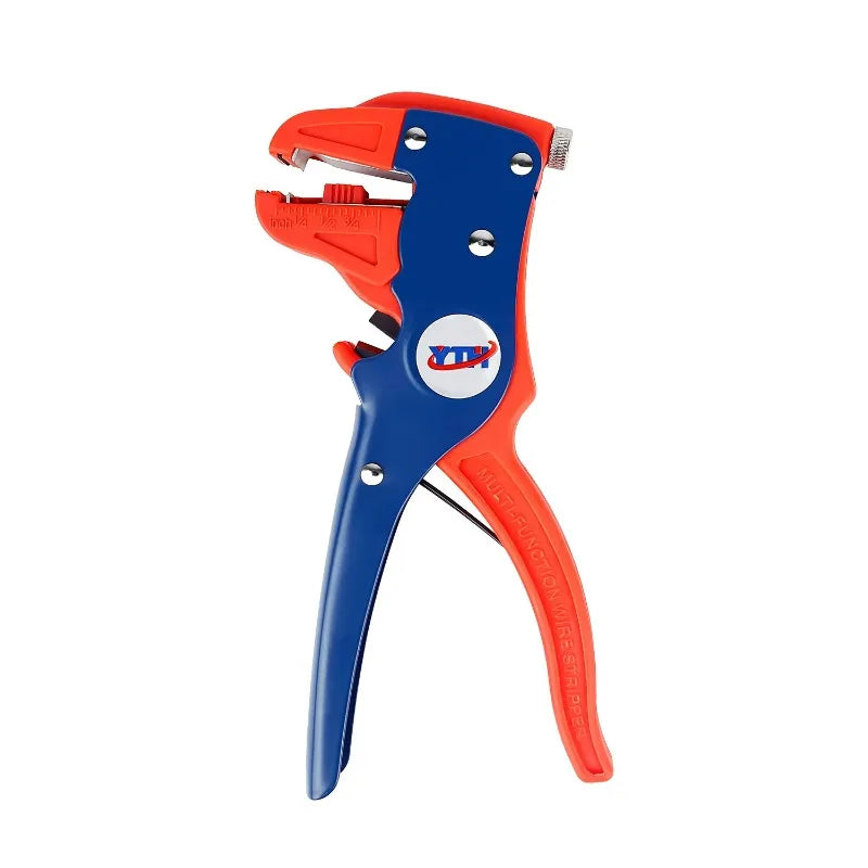 JUSTINLAU Automatic Wire Stripper Electric Wire Cable Cutter Electrician Cutting Pliers YTH-318 Stripping Clamp Nipper Oasis Select Default Title