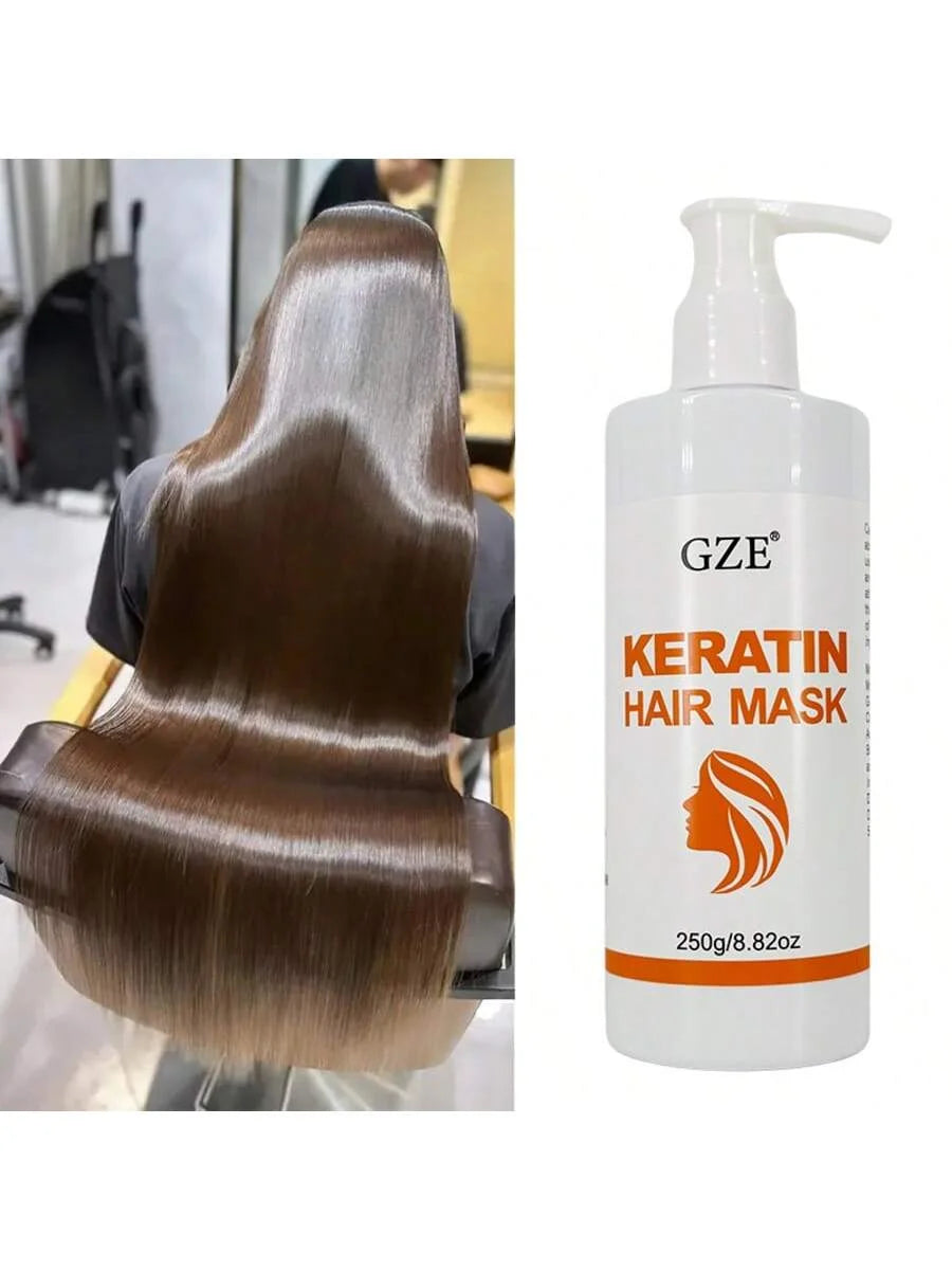 GZE Keratin Hair Mask – Frizz Control, Hydration & Heat Protection