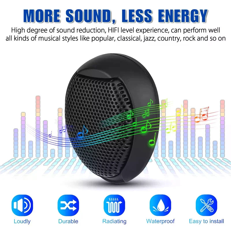 1 Pair Of 1000w Universal Car Dome Tweeter Waterproof Super Power High Noise Reduction Hifi-level Audio High Frequency Speaker Oasis Select