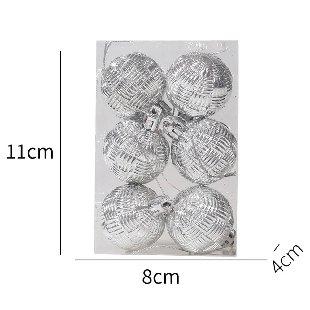 Baubles Mixed Christmas Balls Adapter Tool Xmas Tree Assembly Decoration Fitting Home Ornament Party High Quality Oasis Select Silver China Mainland