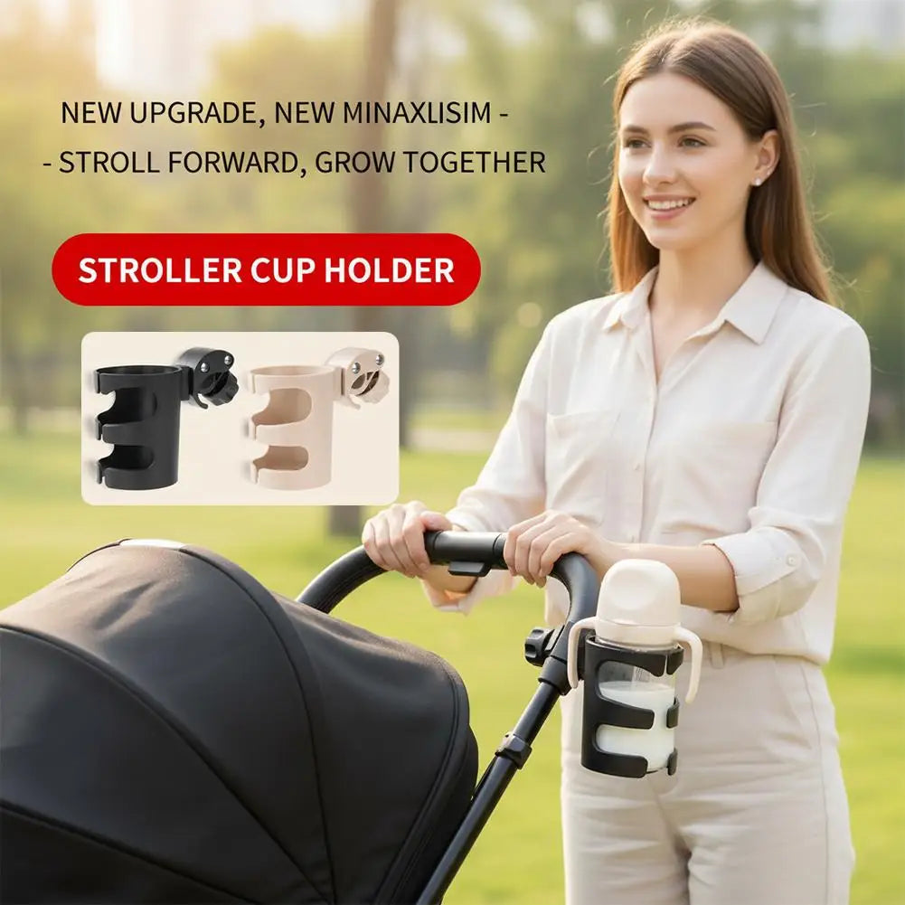 Universal 360° Cup Holder for Stroller, Bike & Wheelchair