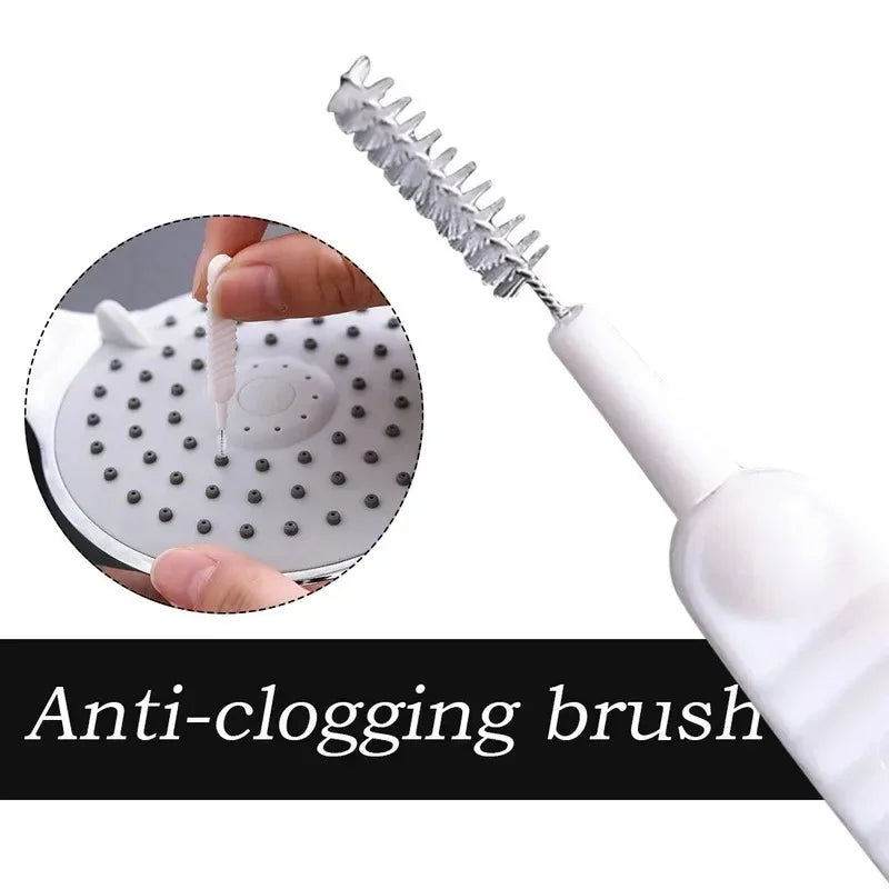 New 10 pcs/set shower head cleaning brush washing anti-clogging small brush pore gap cleaning brush for kitchen toilet phone hol Oasis Select