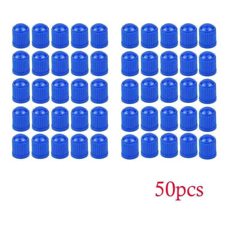 10-100PCS Automatic Plastic Zwarte Fiber Ventilation Pipe Met O-Ring Cover Dome Ventilation Valve Dust Valve Automatic Motor Oasis Select 50pcs-Blue