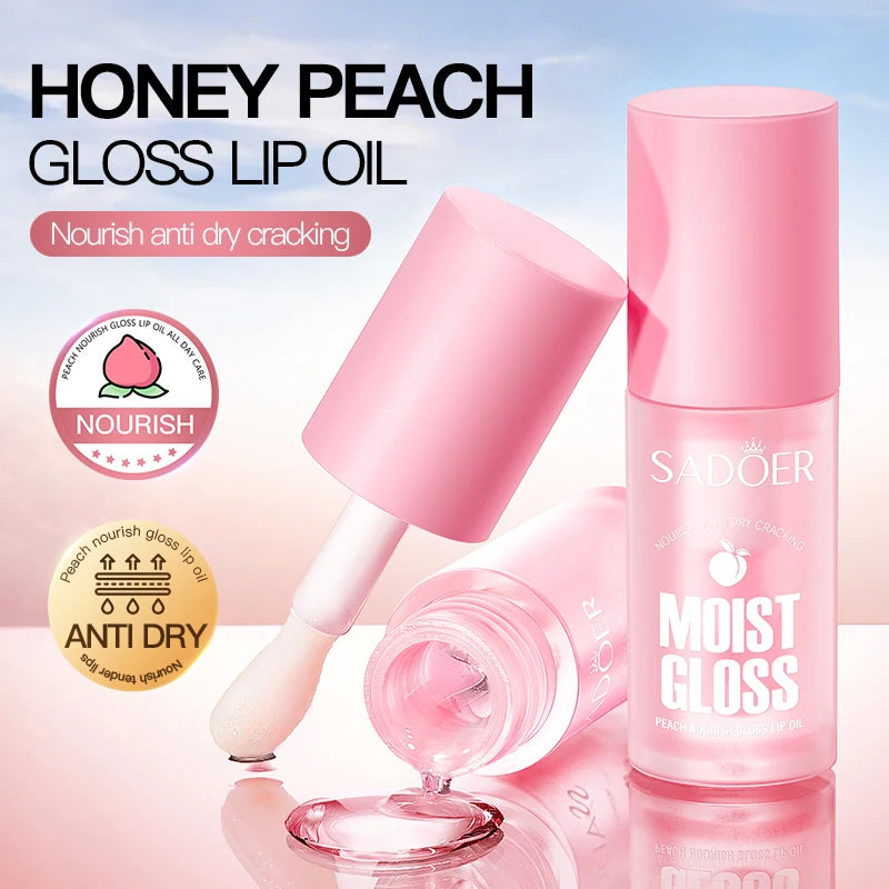 SADOER Fruit Crystal Jelly Lip Oil – Plumping Lip Serum Gloss Lip Oil Gloss Oasis Select