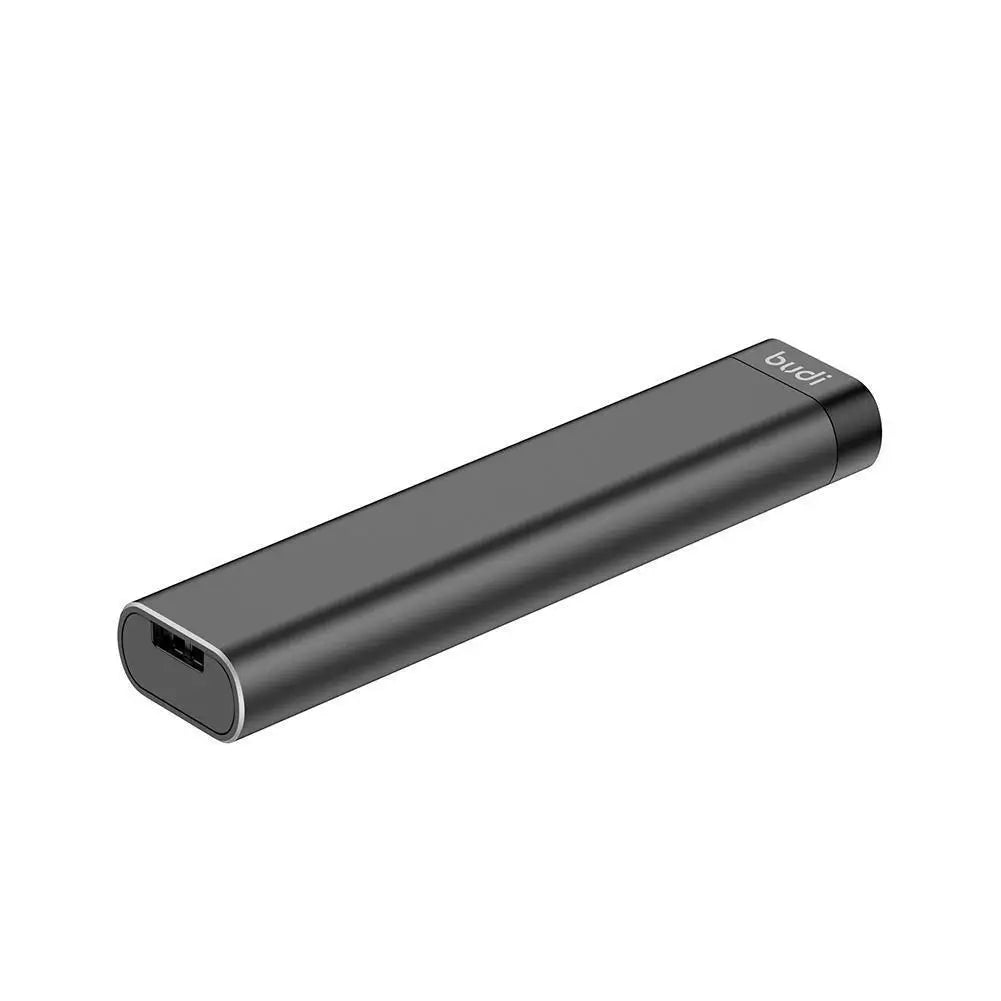 BUDI 7-in-1 USB Hub, Card Reader & Multi-Cable Adapter Stick