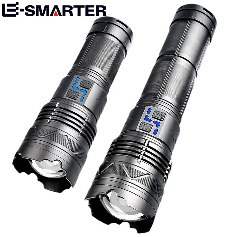 ESMARTER GT60 20000LM Tactical Flashlight – 100W Rechargeable