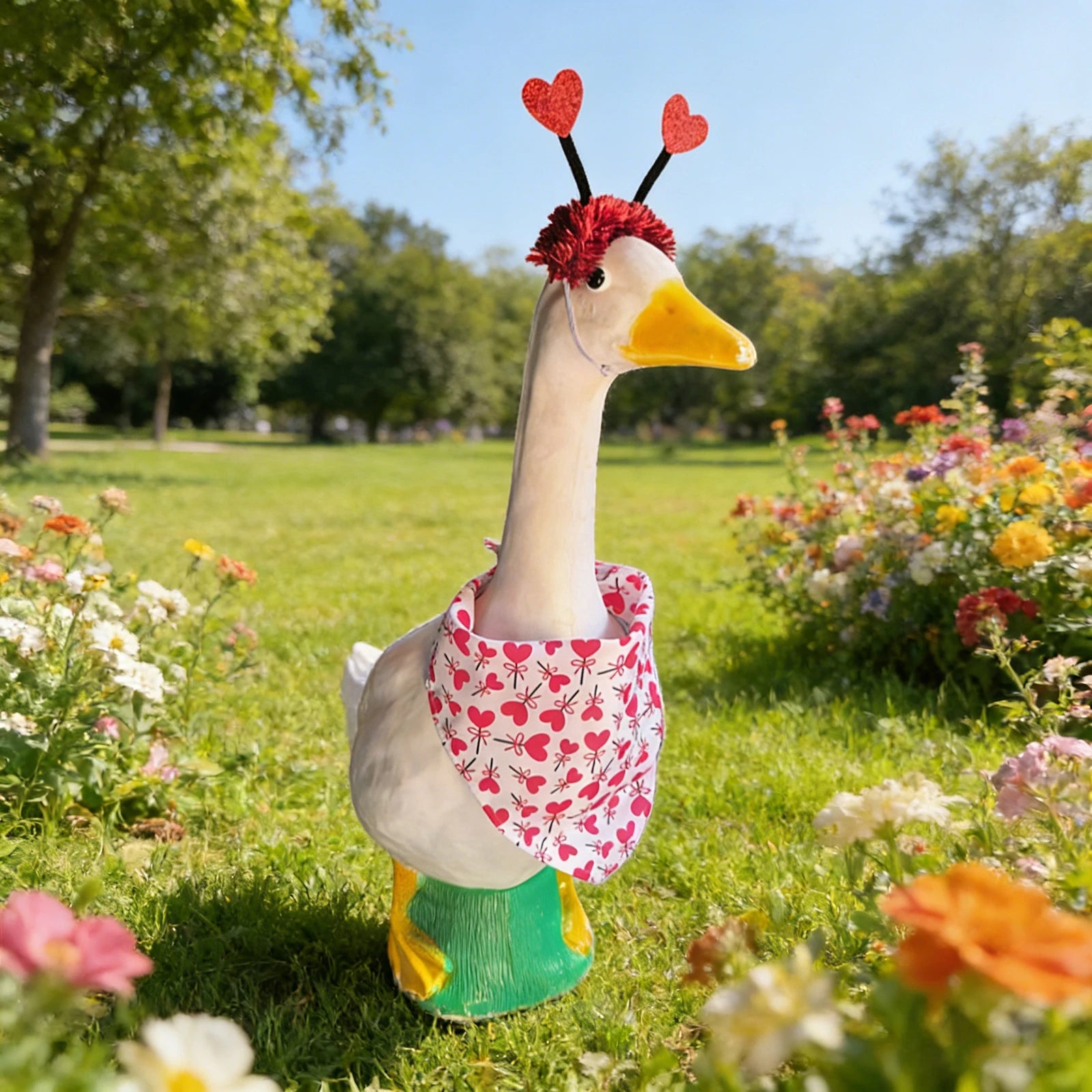 Porch Goose Bathrobe Costume – Cute Funny Goose Outfit Goose Statue Costume Oasis Select