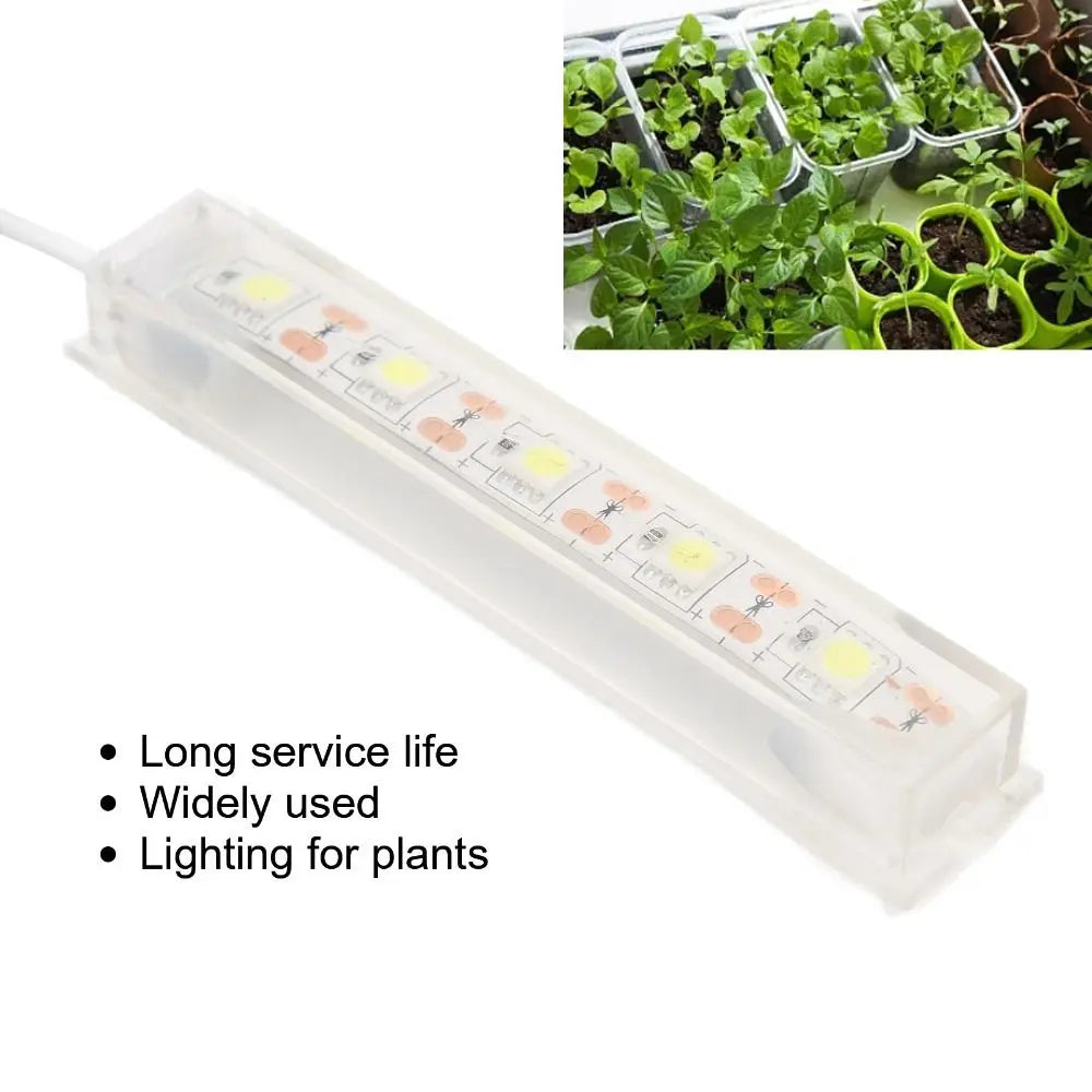 White Light Aquarium LED Light Small Size Soft LED Lighting USB Aquarium Light USB Powered Mini Aquarium Lamp Aquarium Plants Oasis Select