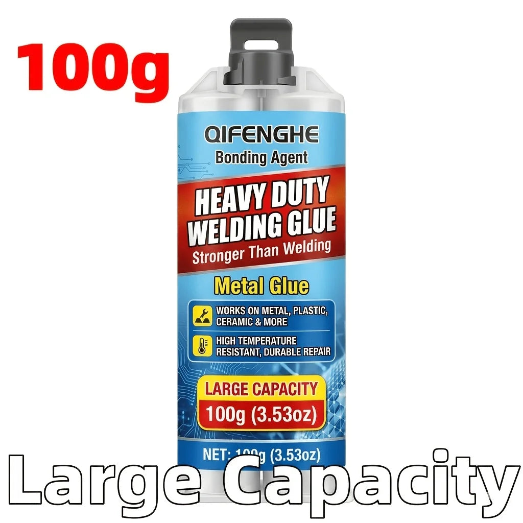 100g Heavy-Duty Welding Glue | High Temp Metal Repair Adhesive Repair Adhesive Gel Oasis Select