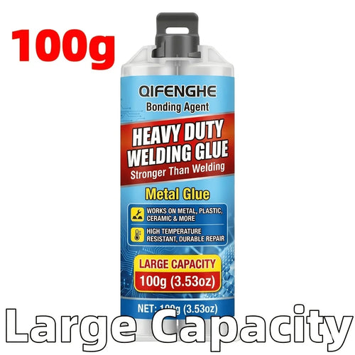 100g Heavy-Duty Welding Glue | High Temp Metal Repair Adhesive Repair Adhesive Gel Oasis Select