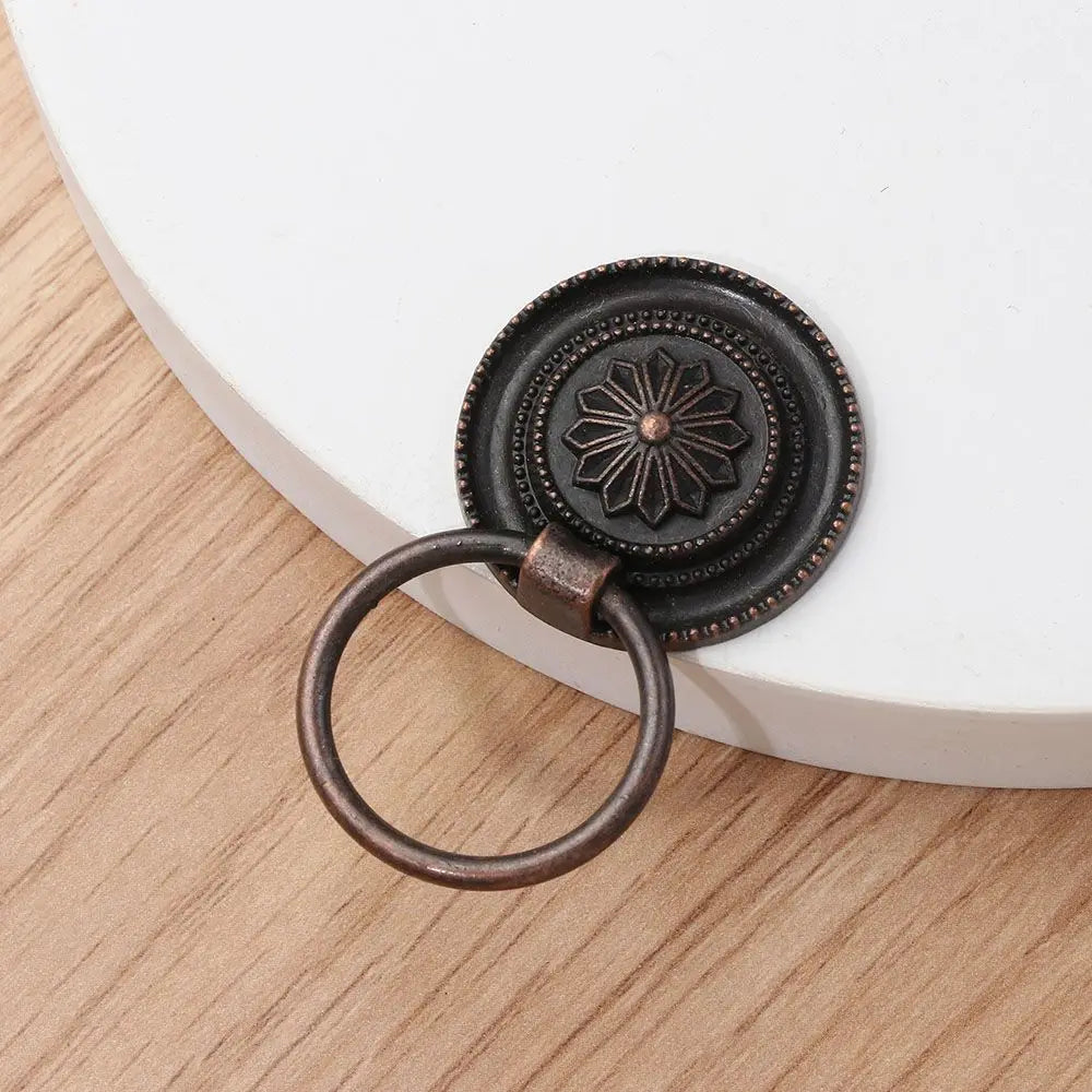 Antique Bronze Cupboard Wardrobe Dresser Furniture Handle Kitchen Cabinet Drawer Knobs Wooden Box Jewelry Box Knob Hardware Oasis Select