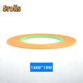 18Meters Wide 1mm/2mm/3mm Model Spraying Coating Color Ultra Tape Fine DIY Special Masking Model Covering Tape Oasis Select MR-09-5rolls