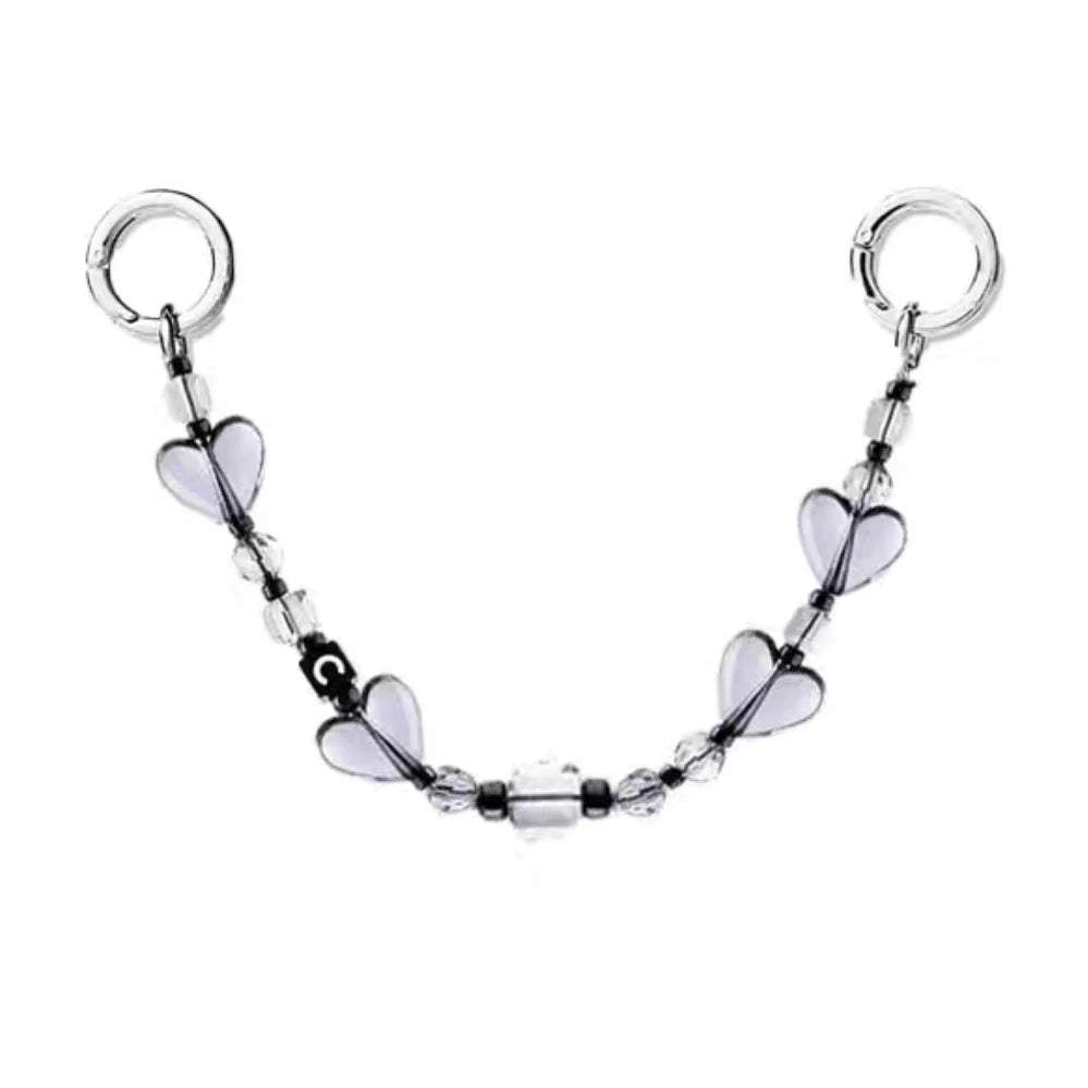 DIY Phone Charm Lanyard Hook Sticker for iPhone & Galaxy Cases