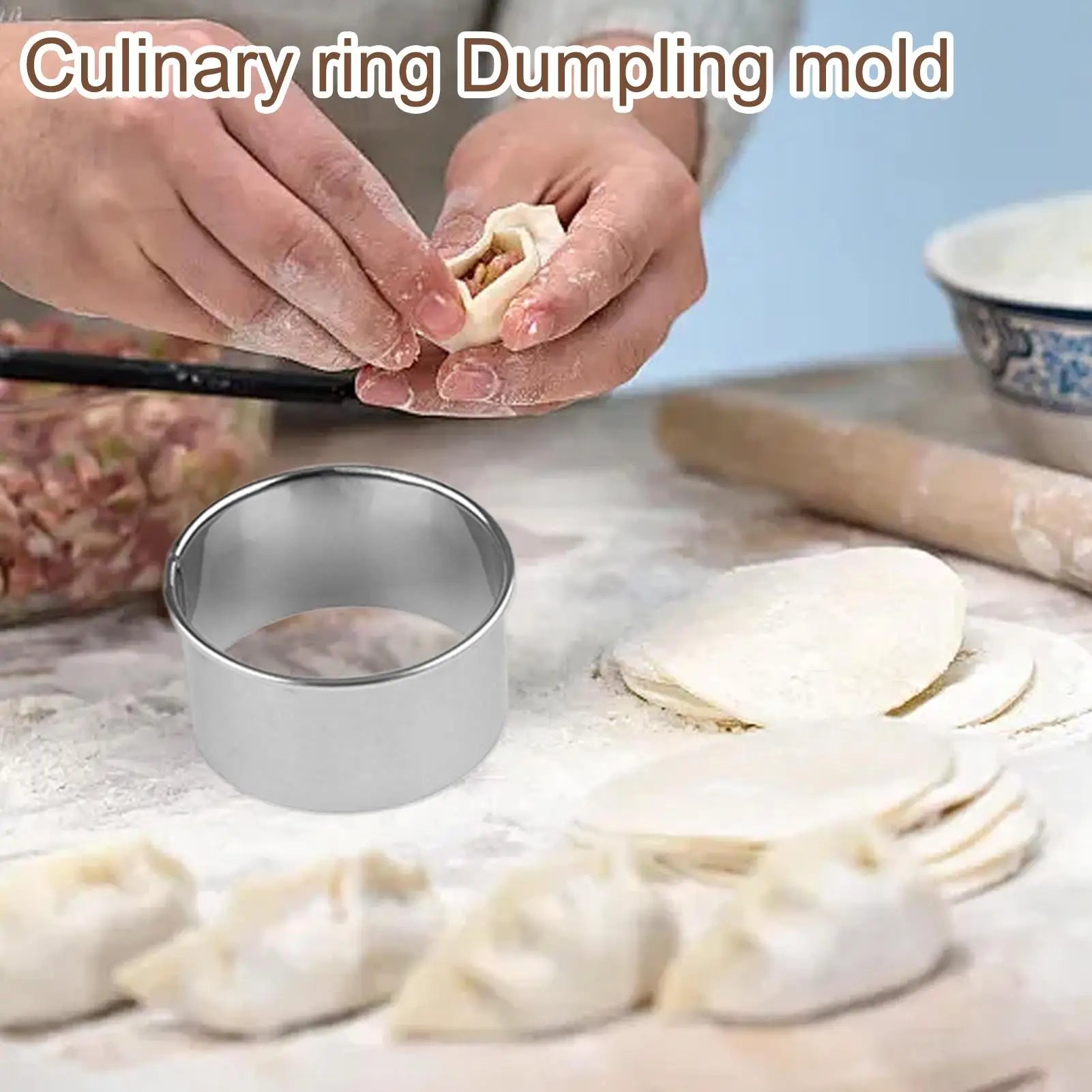 Round Mousse Mold Stainless Steel Reusable Biscuits Cookie Cutter DIY Pastry Baking Circle Ring Mold Baking Tool Bakeware Oasis Select