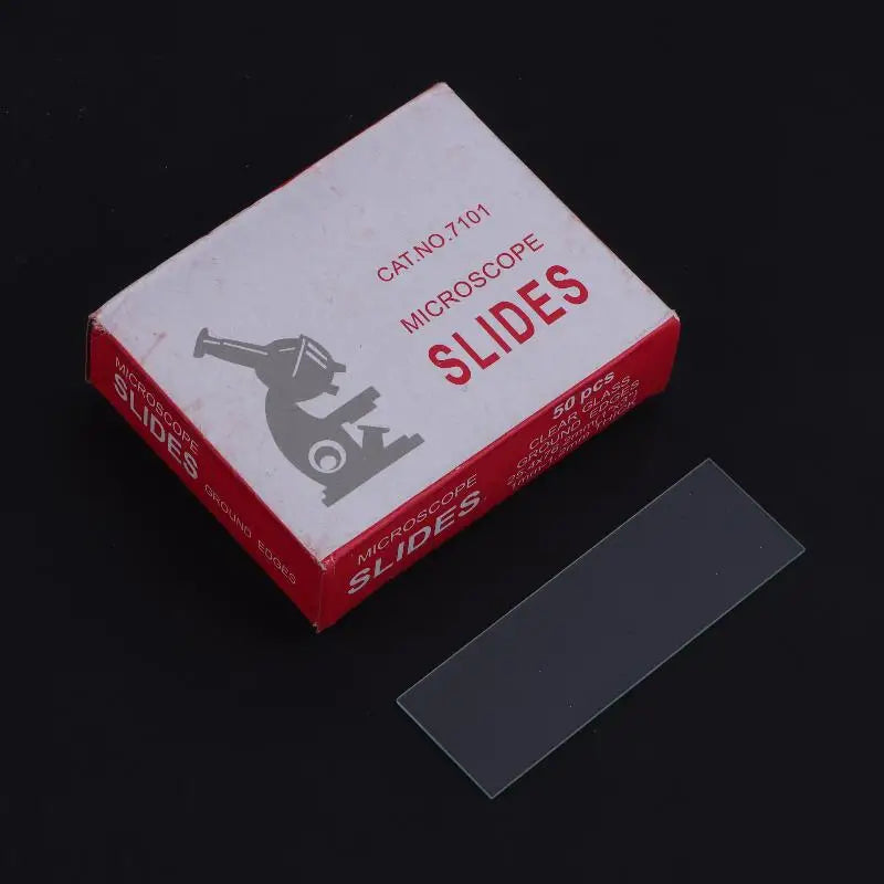 Wholesale 50Pcs DIY Accessories Microscope Slides Blank Biology Glass Slide For Basic Biological Science 25.4x76.2MM Oasis Select Smooth surface