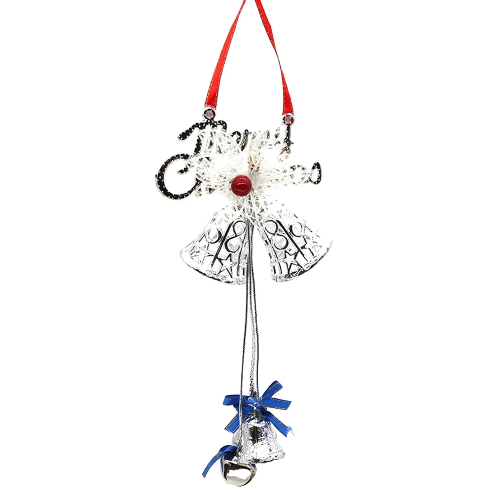 Home Shop Xmas Christmas Gold Silver Christmas Bell Jingle Bell Christmas Decoration Xmas Jingle Bell Clear Lovely Oasis Select Silver China Mainland