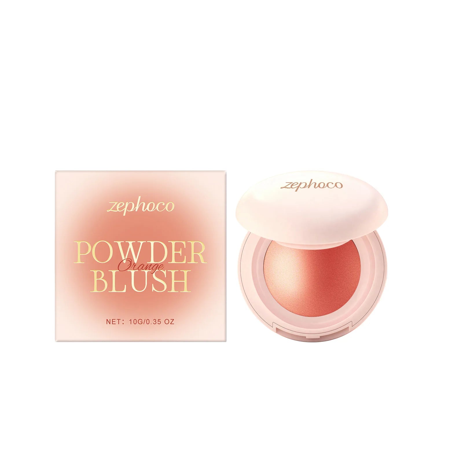 Zephoco Silky Moisturizing Blush – Pigmented Radiant Finish