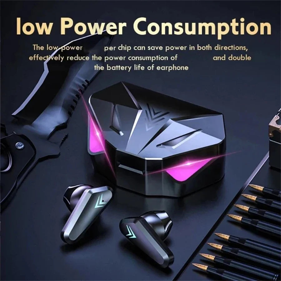 X15 TWS Wireless Earphone Bluetooth Headphone 65ms Low Latency Earbud Esport Gaming Headset Gamer with Mic For iPhone Smartphone Oasis Select