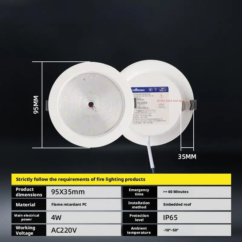 Radar Sensor LED Emergency Tube Light IP65 | 200–240V