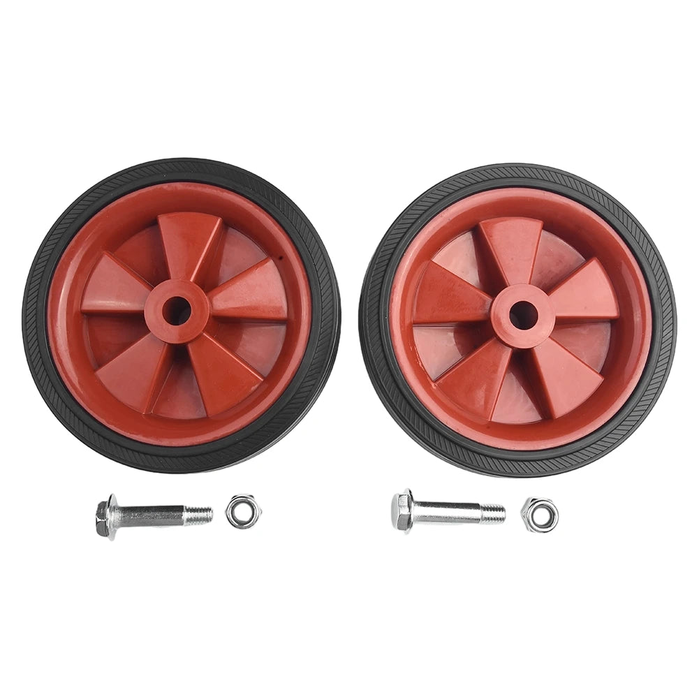 2-Pack 5/6" Air Compressor Replacement Caster Wheels Non-Slip Compressor Caster Wheels Oasis Select 5inch