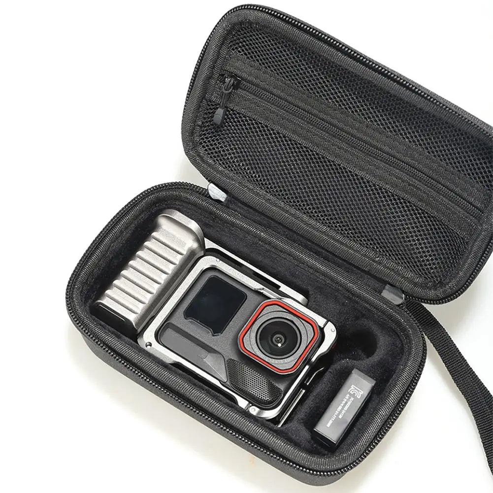 For Insta360 Ace Pro 2 Street Camera Set Storage Bag Protection Aluminum Alloy Rabbit Cage Sports Camera Bag Accessories Oasis Select