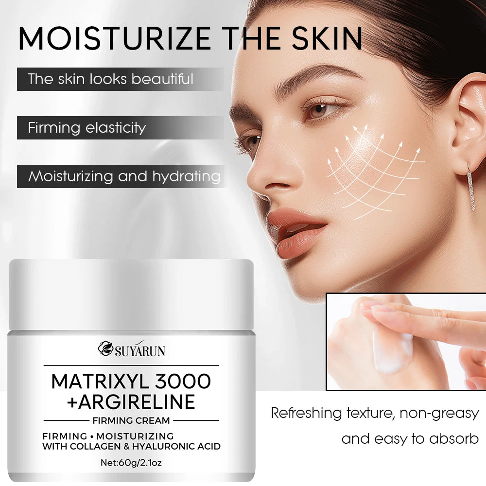 SUYARUN Matrixyl 3000 & Argireline Firming Face Cream Anti-Aging Face Cream Oasis Select