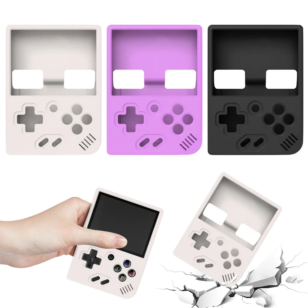 Silicone Case + Lanyard for MIYOO Mini Plus – Shockproof Cover Game Console Case Oasis Select