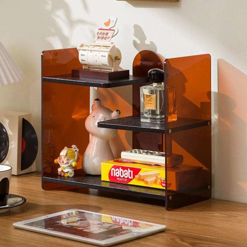 Desktop Shelf Cup Holder Table Bookshelf Home Student Learning Desk Multi-layer Storage Shelf Display Shelf Oasis Select