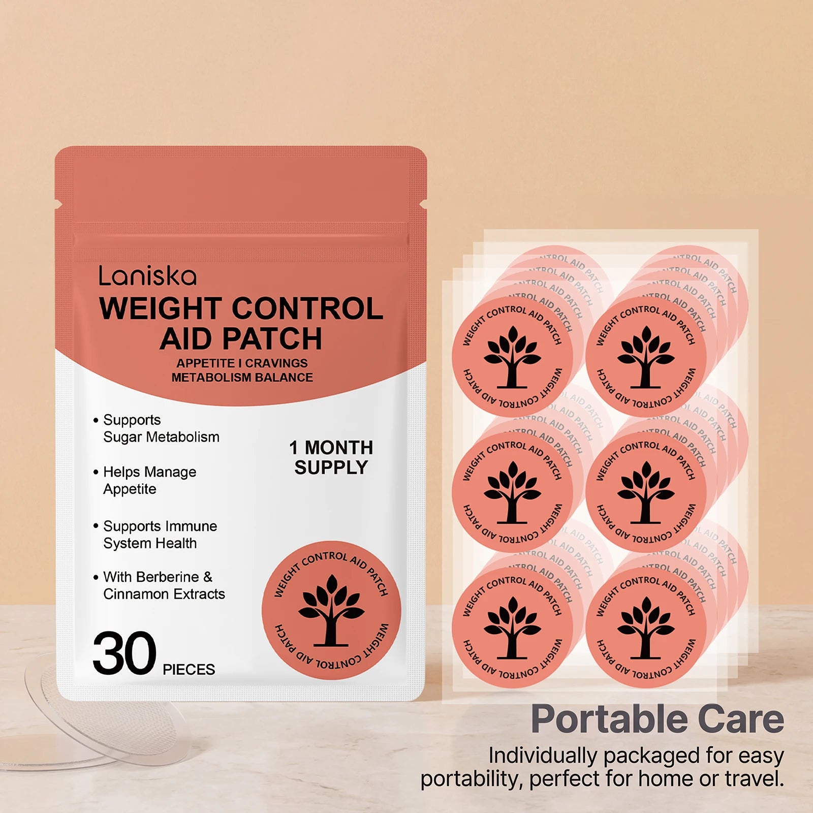 Body Care Patch Protects and Nourishes Skin Highlights Body Contours Lightweight Moisturizing Care Patches Portable Oasis Select