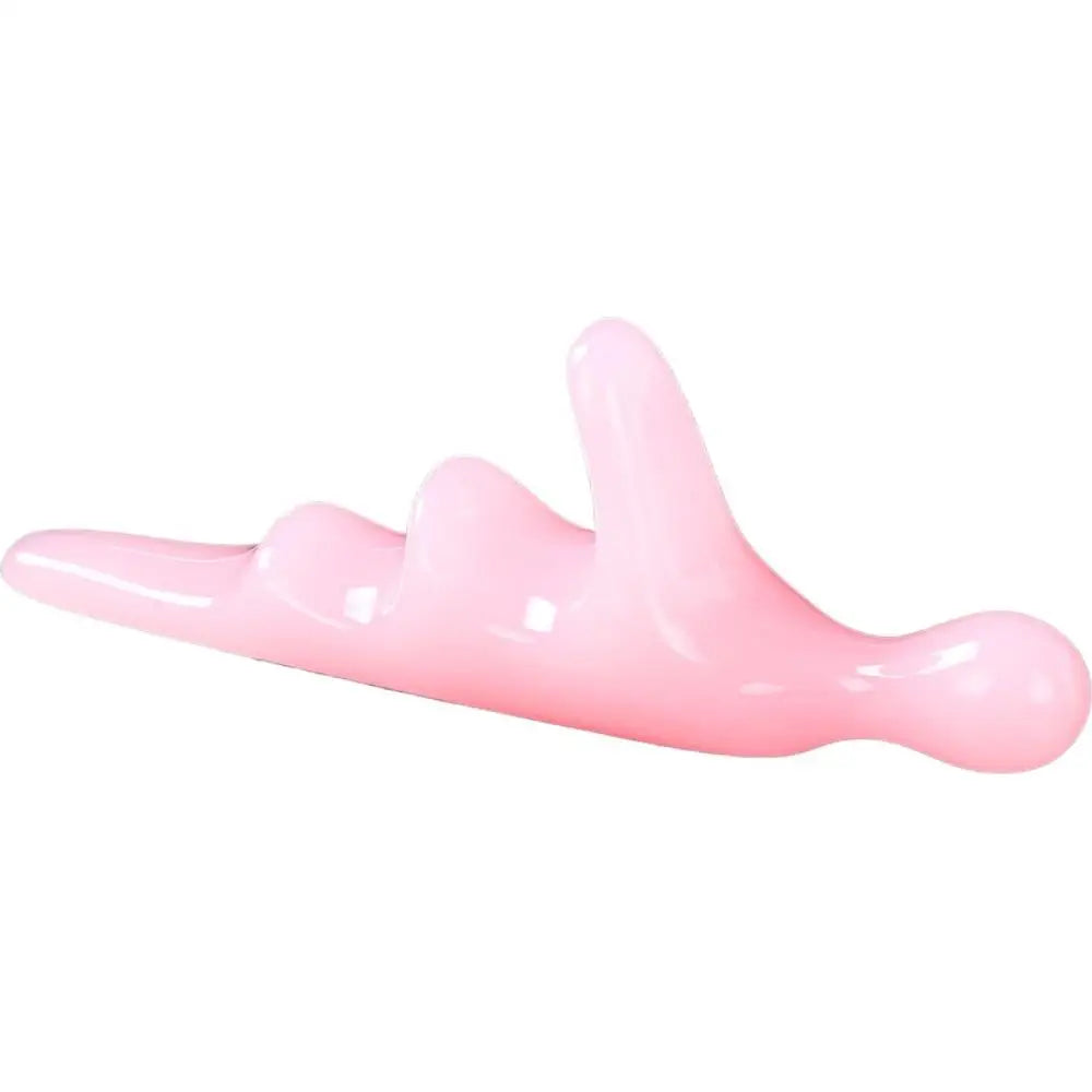 Manual Trigger Point Massage Tool – Deep Tissue Thumb Saver Massage Wand Tool Oasis Select pink