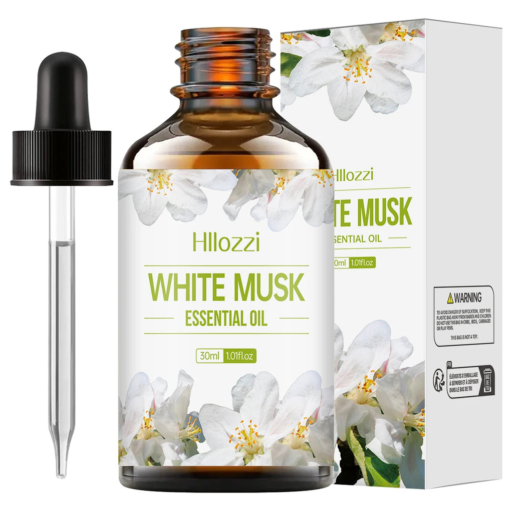 White Musk & Vanilla Essential Oil – Skin, Hair & Aromatherapy