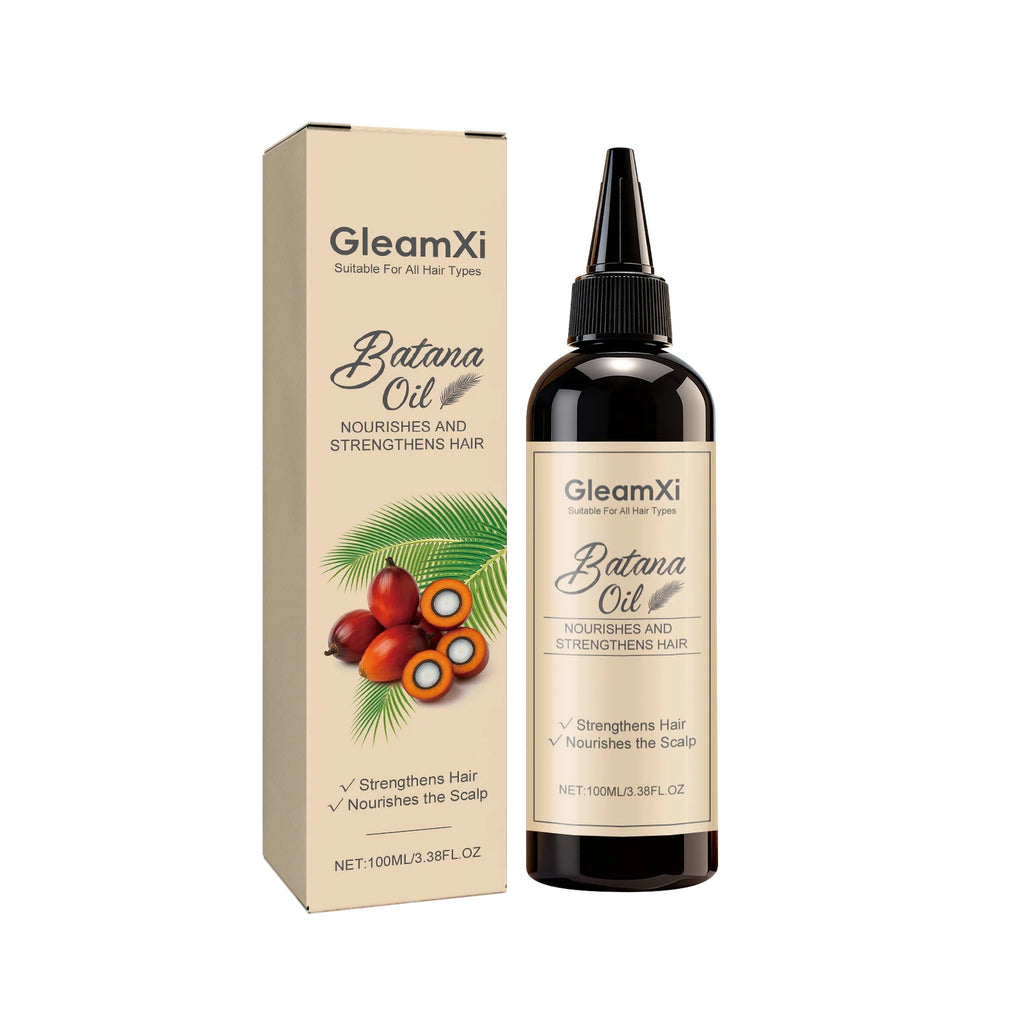 Batana Hair Care Essential Oil Reduce Hair Loss Strengthen Hair Nourish Scalp Anti Hair Frizz Increase Hair Elasticity Hair Care Oasis Select 100ml boxed