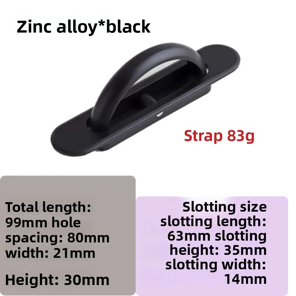 Self-adhesive Multi-purpose Household Handles Modern Simple Small Cabinet Pulls for Non-punched Door No Drilling Required