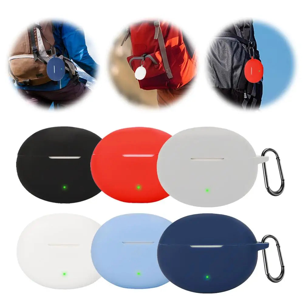 OnePlus Nord Buds 3 Pro Silicone Case Cover + Carabiner