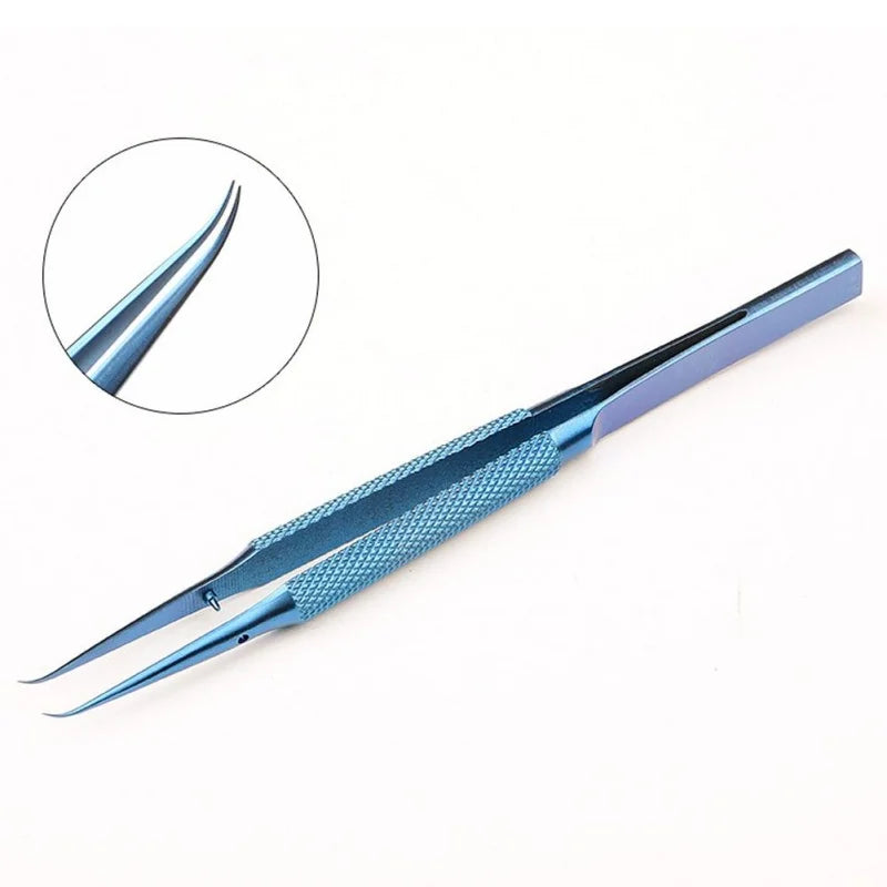 Precision Titanium Alloy Tweezers Professional Repair Fingerprint Fly Line Phone Motherboard Antimagnetic Electronics Forceps Oasis Select Bending