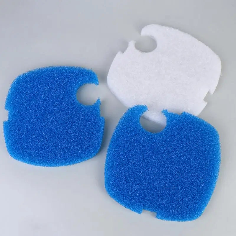 2/4Pcs Blue White Aquarium Filter Pad Sponge Foam Cotton Fit For SUNSUN GRECH Canister 304AB/404AB/704AB Replacement Part Oasis Select