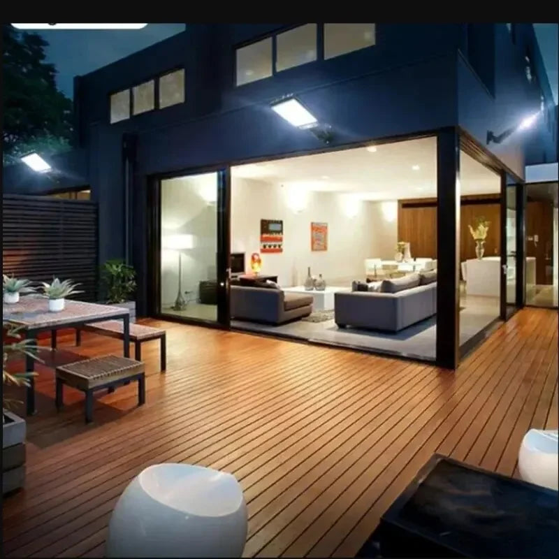 72/108COB Solar Lights Outdoor With 3 Mode Waterproof Motion Sensor Security Lighting LED Wall Street Lamp for Garden Patio Path Oasis Select
