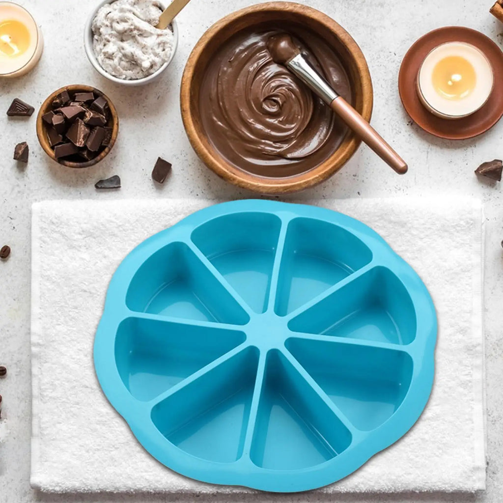 Silicone Cake Mold Pastry Muffin Pizza Baking Tray Mini Fancy Brownie Cake Pan Silicone Mould DIY Baking Molds Tools Oasis Select