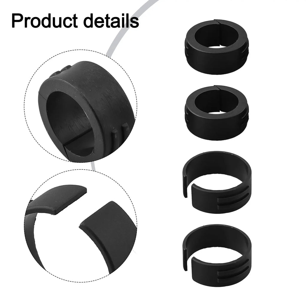 4pcs Stopwatch Washers Front Mount Gasket Handlebar Washer Ring 31.8/ 25.4mm For Garmin Handlebar Gasket Adapter Bicycle Parts Oasis Select