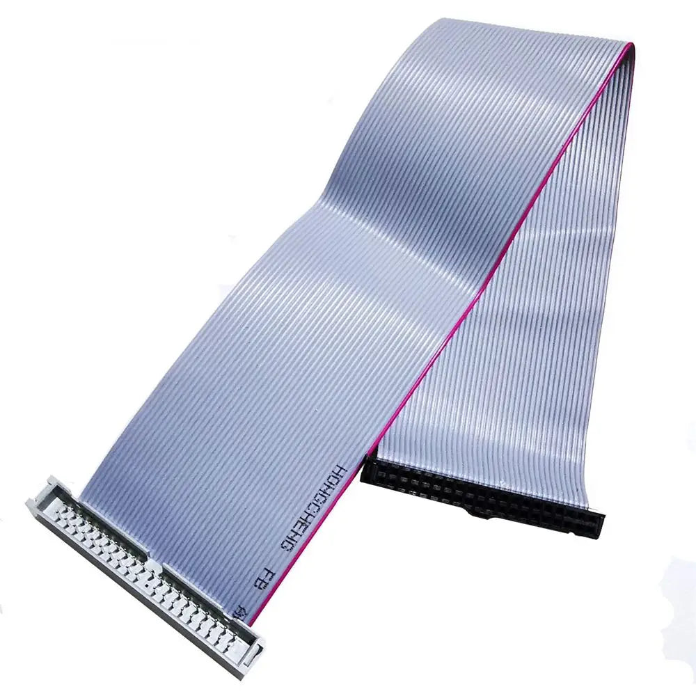40 Pin Flat Ribbon Male to Female PATA Hard Drive Connector Computer Extension Cable Cables Oasis Select