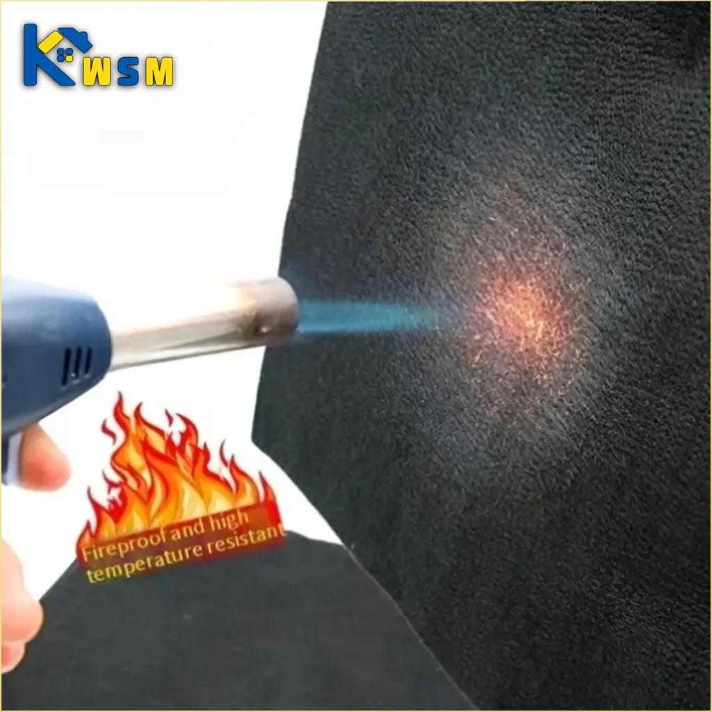 1PC Fireproof Welding Blanket Pre Oxidized Fiber Heat Resistant Nonwoven Mat for Soldering Insulation Pad Workshop Safety Use Oasis Select