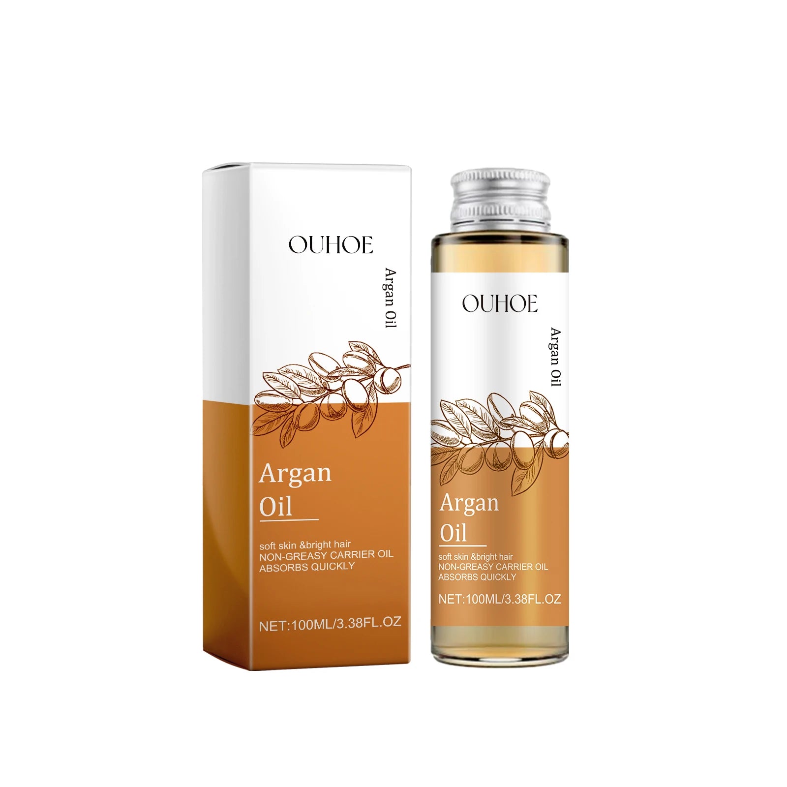 100% Pure Cold Pressed Virgin Premium Grade For Dry & Damaged Skin, Hair, Face, Body, Scalp & Nails Oasis Select Moroccan nut