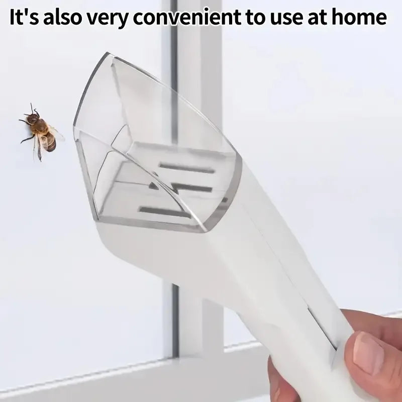 1pc Portable Handheld Bug Catcher with Release Device,No Battery Needed Insect Trap Tool for , Safe Pest Control for Home Garden Oasis Select