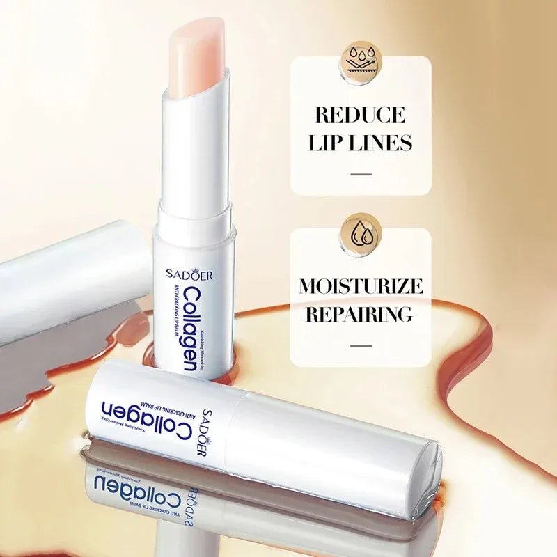 Sadoer Collagen Lip Balm – Moisturizing & Brightening Lip Care Collagen Lip Balm Oasis Select
