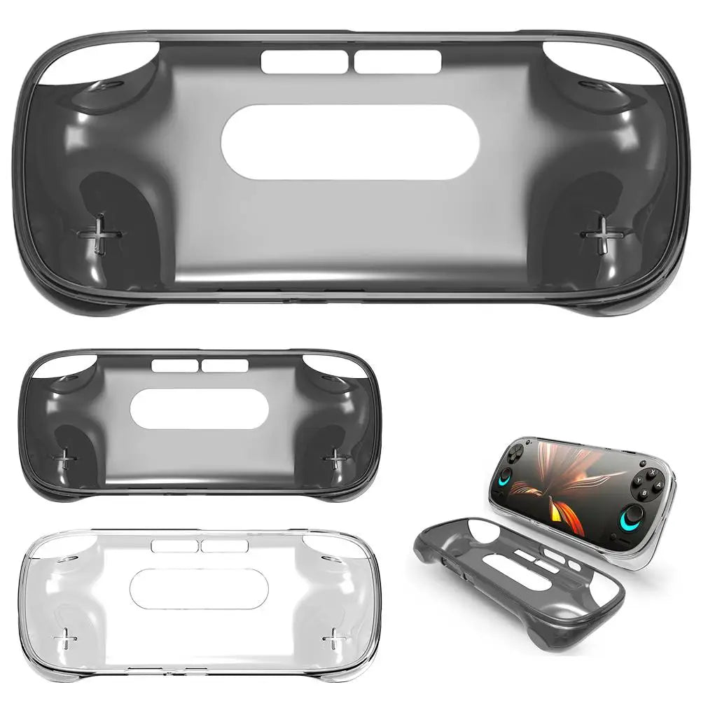 TPU Grip Case for Retroid Pocket 5 – Clear Protective Cover Gaming Console Case Oasis Select